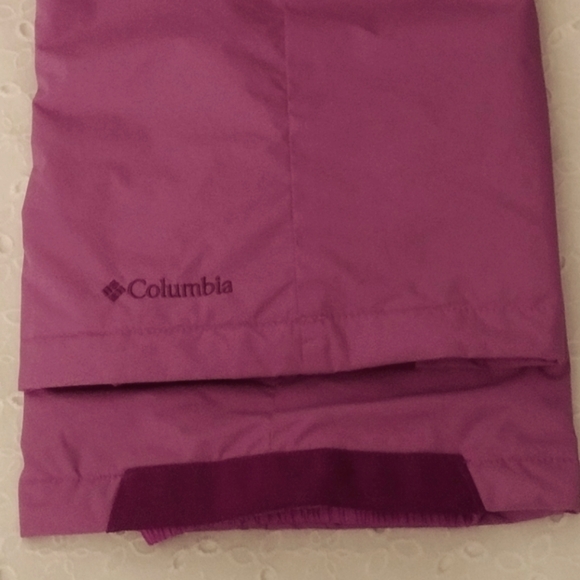 Girls Columbia Outgrown Ski Pants Pink Size M - Picture 8 of 13